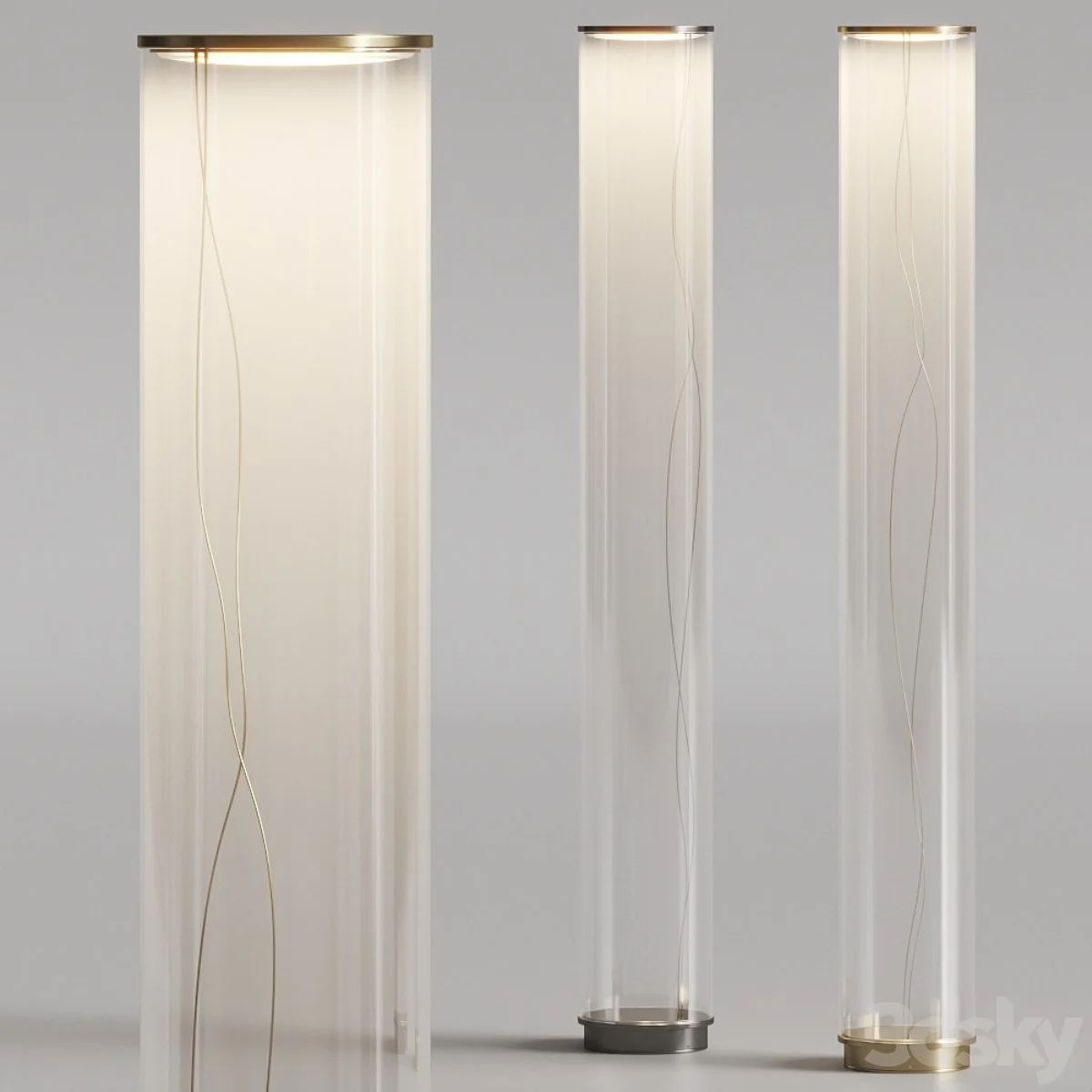 Emanuel Gargano Fatua Floor Lamps